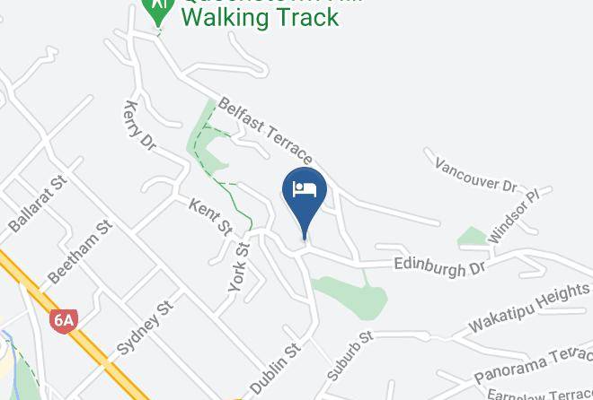 Queenstown Lakes - Balmoral Lodge Maps