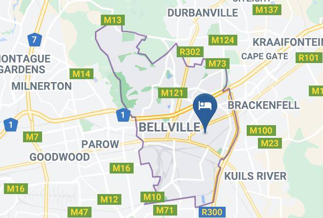 City Of Cape Town - Balmoral Luxury Lodge Maps