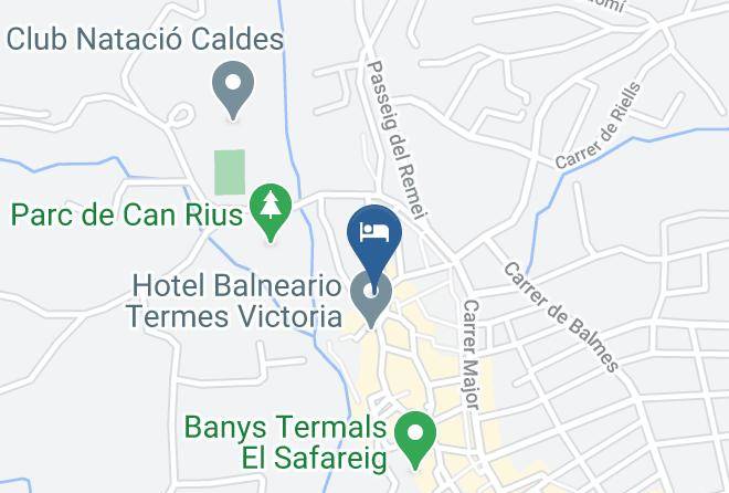 Barcelona - Hotel Balneario Broquetas Maps