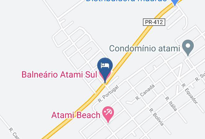 Pontal Do Parana - Balneario Atami Sul Maps