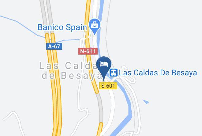 Caldas De Besaya - Balneario Caldas De Besaya Maps