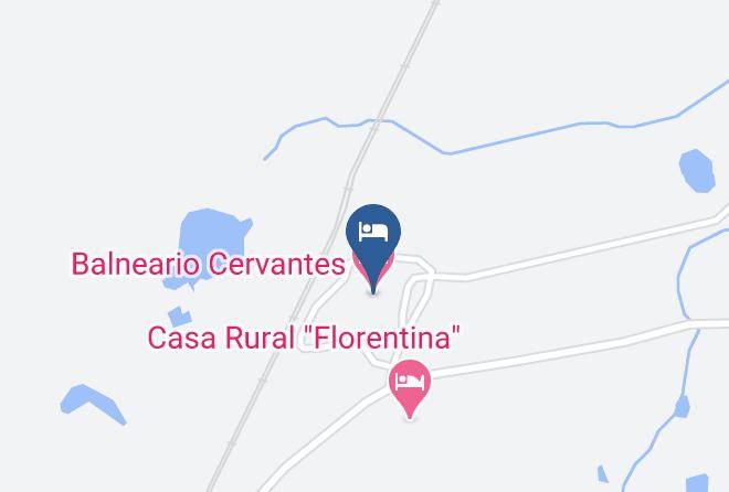 Ciudad Real - Balneario Cervantes Maps