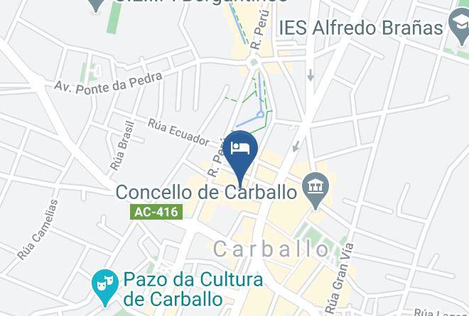 Auna - Balneario De Carballo Maps