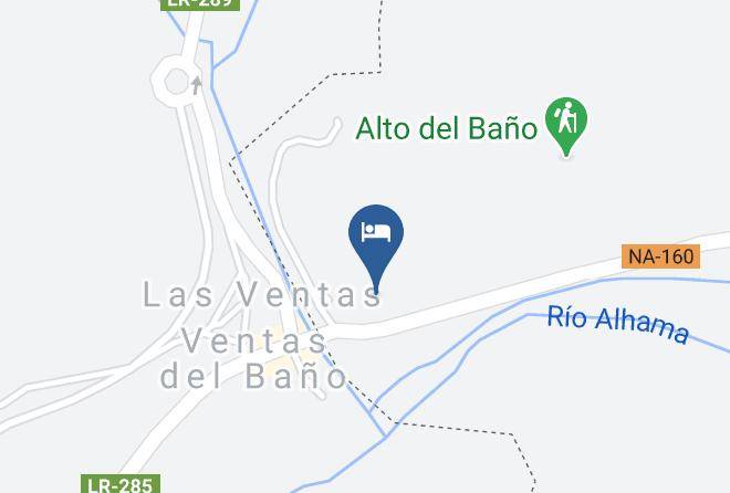 Balneario De Fitero Map