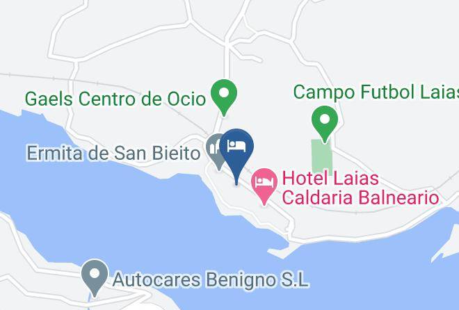 Orense - Balneario De Laias Maps