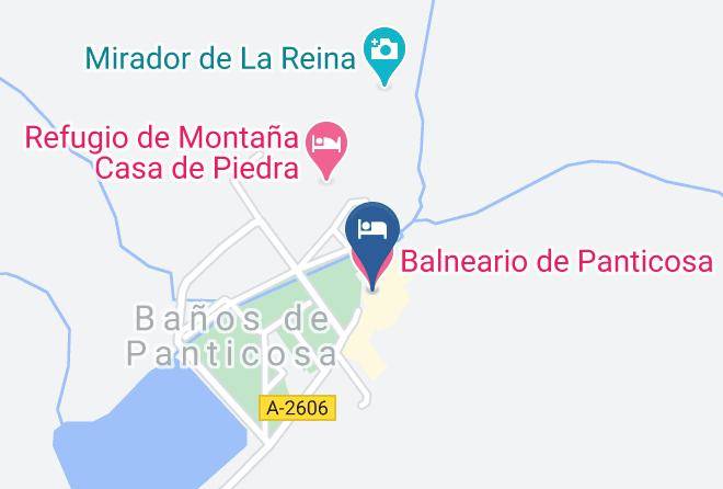 Huesca - Balneario De Panticosa Maps