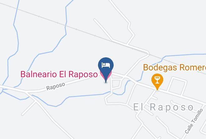 Badajoz - Balneario El Raposo Maps