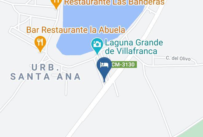 Toledo - Balneario Hotel Las Palmeras Maps