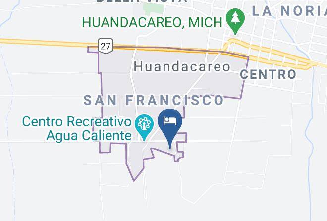 Huandacareo - Balneario Los Arcos Maps