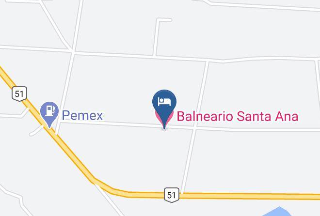 Tulancingo De Bravo - Balneario Santa Ana Maps