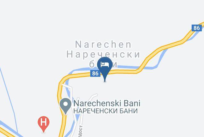 Asenovgrad - Balneo Comlex Medica Narechen Maps