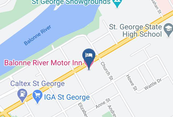 Balonne - Balonne River Motor Inn Maps