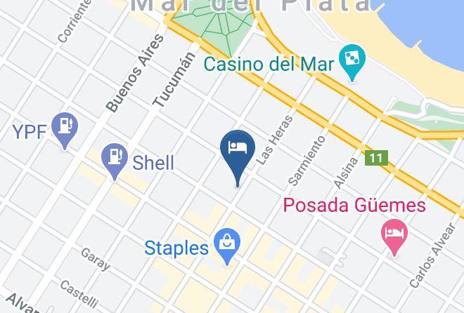 General Pueyrredon Partido - Baloo Hotel Maps