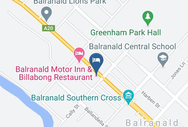 Balranald - Balranald Club Motel Maps