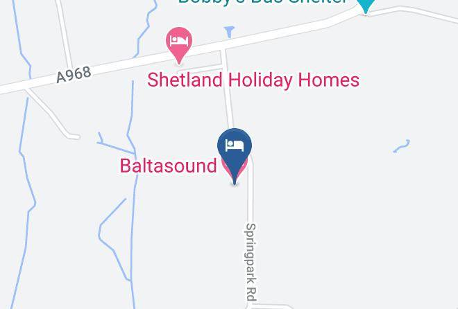 Shetland Islands - Baltasound Hotel Maps