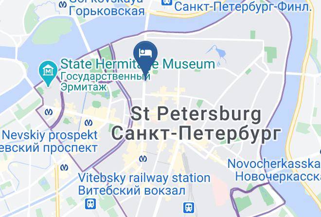 Saint Petersburg - Baltic Boutique Hotel Maps
