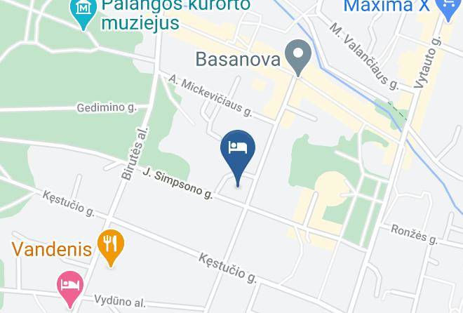 Baltic Inn Hotel Map