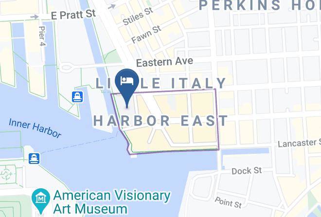 Baltimore City - Baltimore Marriott Waterfront Maps
