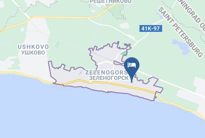 Saint Petersburg - Baltiyskiy Bereg Maps