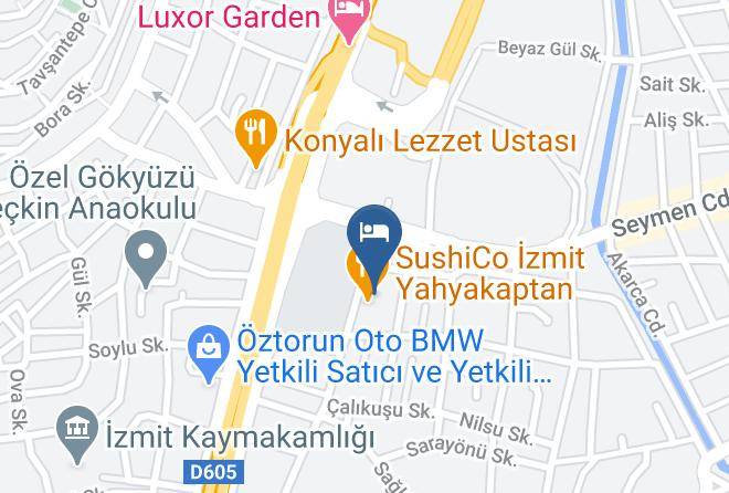 Izmit - Balturk Otel Kocaeli Maps