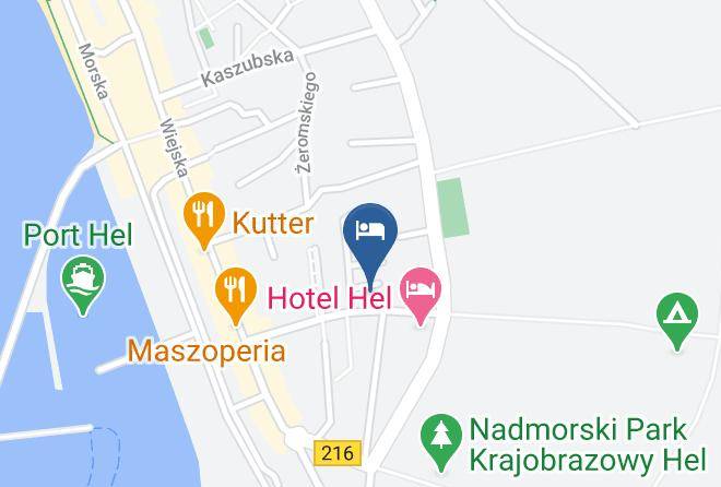 Pucki - Baltyckie Pokoje Hel Maps