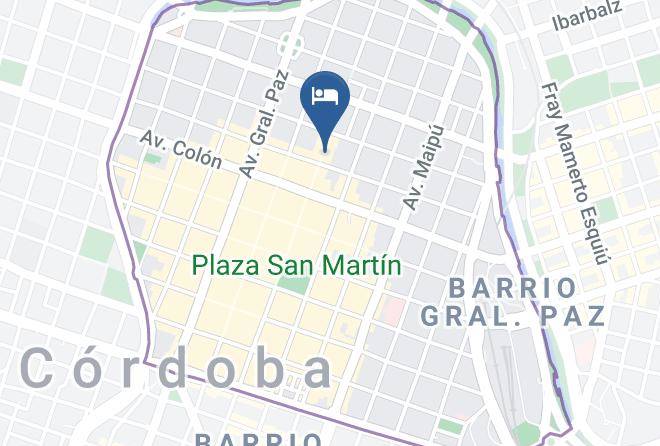 Cordoba - Baluch Backpackers Maps