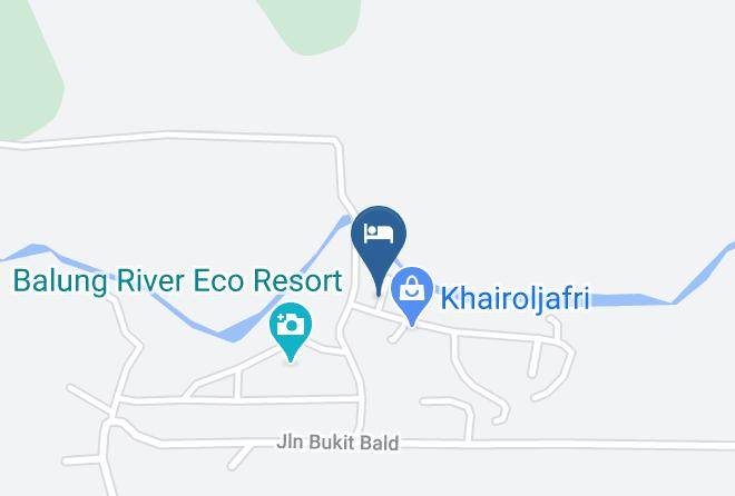 Bahagian Tawau - Balung River Eco Resort Maps