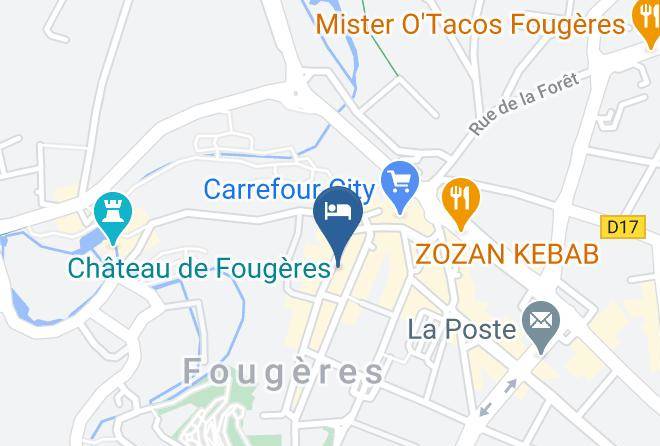 Ille Et Vilaine - Balzac Hotel Maps