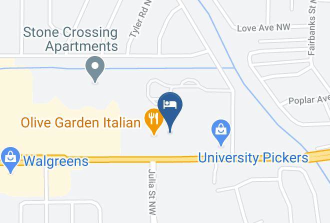 Madison - Bama Inn Maps