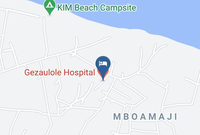 Temeke - Bamba Beach Resort Maps