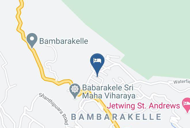 Kandy - Bambarakale Holiday Resort Maps