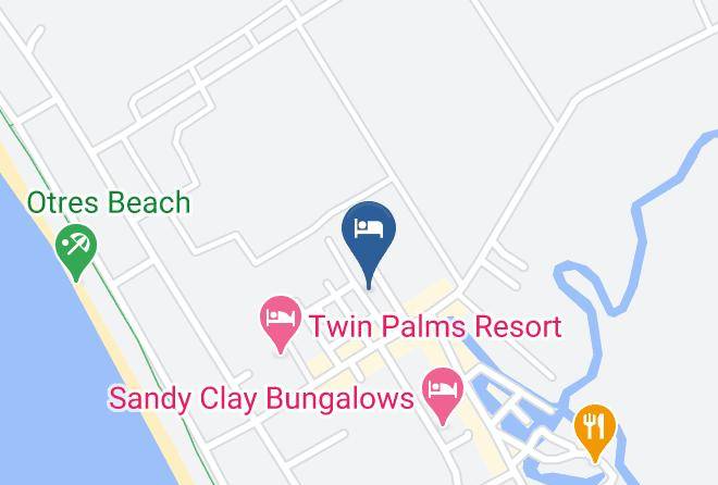 Preah Sihaknuk Town - Bamboo Bistro Ii Bungalow Maps