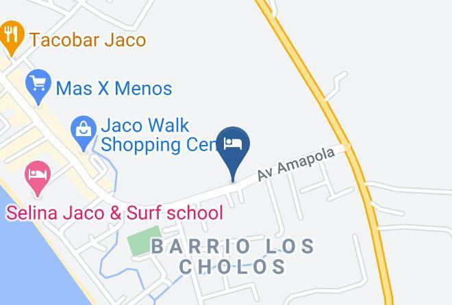 Garabito - Bamboo Boutique Hotel Maps