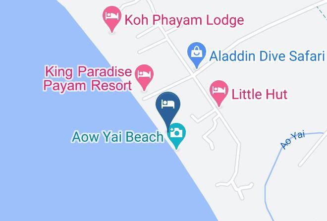 Mueang Ranong District - Bamboo Bungalows Koh Phayam Maps