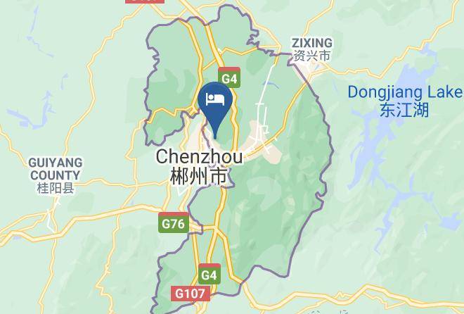 Chenzhou - Bamboo Garden Hotel Maps