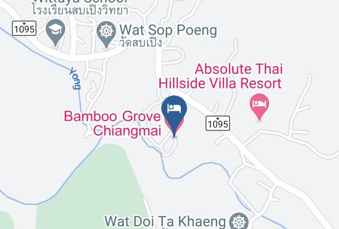 Amphoe Mae Taeng - Bamboo Grove Chiangmai Maps