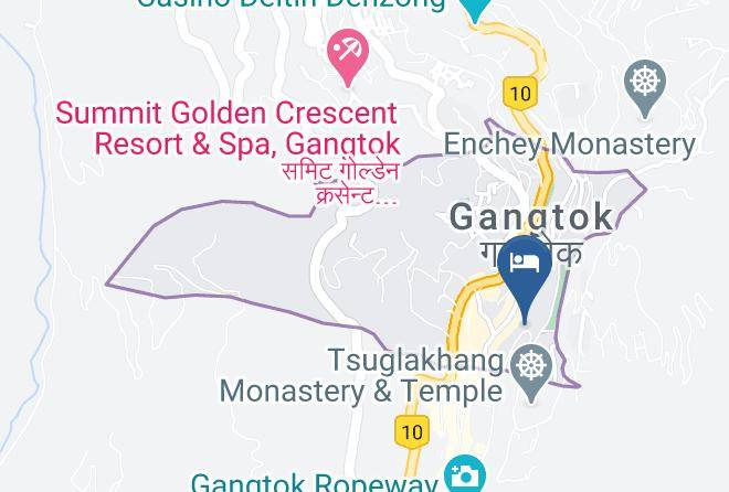 Gangtok - Bamboo Grove Retreat Maps