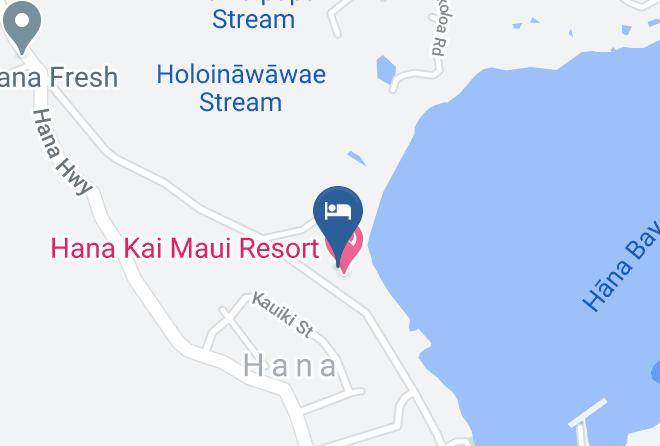 Bamboo Inn On Hana Bay Map