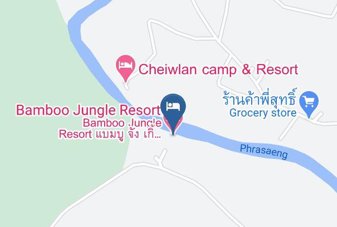 Amphoe Ban Ta Khun - Bamboo Jungle Resort Maps