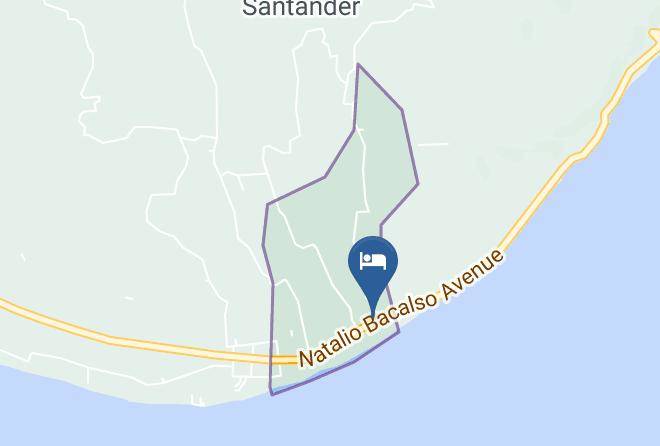 Cebu - Bamboo Paradise Beach Resort Maps