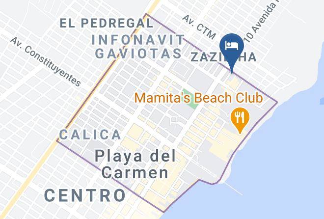 Solidaridad - Bambu Suites Maps