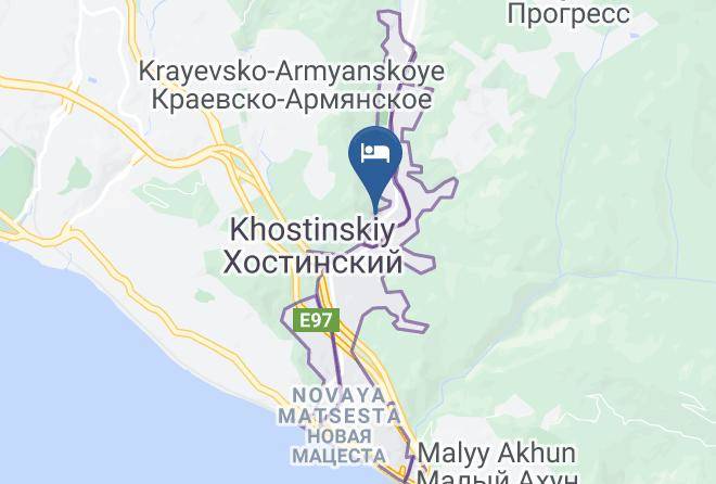 Sochi - Bambukovaya Roshcha Gostevoy Dom V Tsentre Matsesty Maps