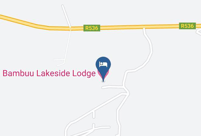 Thaba Chweu - Bambuu Lakeside Lodge Maps