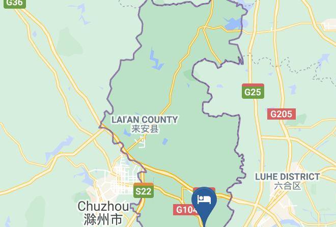 Chuzhou - Bamin Hotel Maps