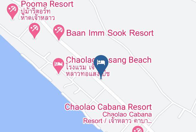 Amphoe Tha Mai - Ban Bantherng Resort Maps