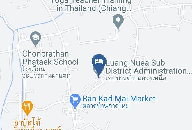 Amphoe Doi Saket - Ban Bon Doi Bungalow Tepsadet Maps