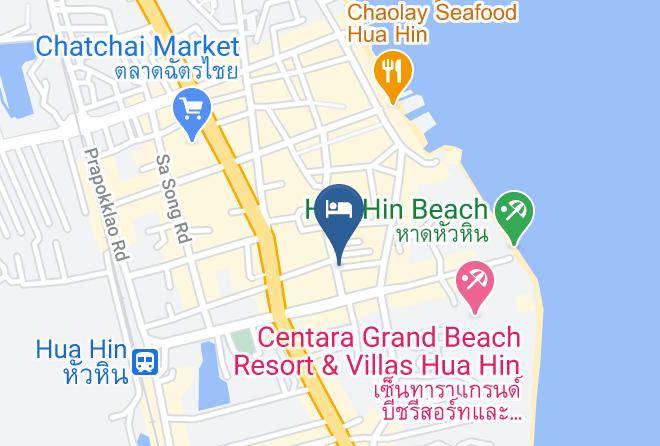 Amphoe Hua Hin - Ban Butsarin Hotel Maps