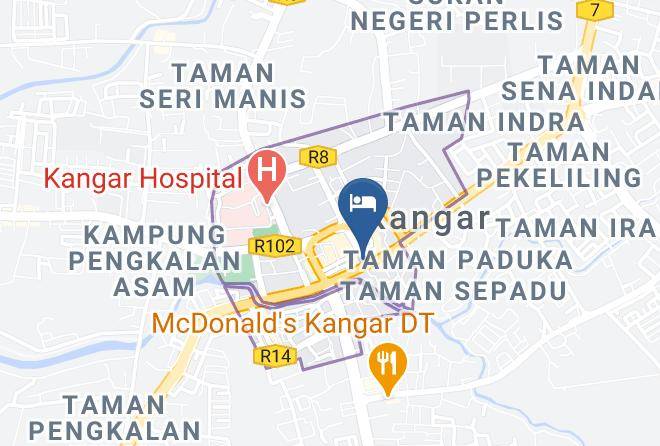 Kangar - Ban Cheong Hotel Maps