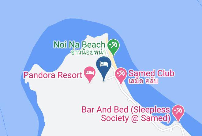 Ban Chom Samed Resort Map