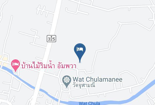 Amphoe Amphawa - Ban Da La Resorts Maps